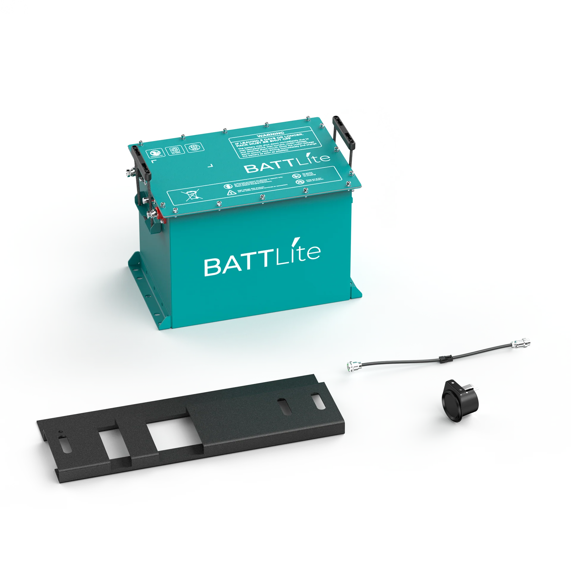 BATTLite 51.2V 100Ah Lithium Golf Cart Battery BAT5000, 5.12kwh Energy, ＞4,000 Cycle Life