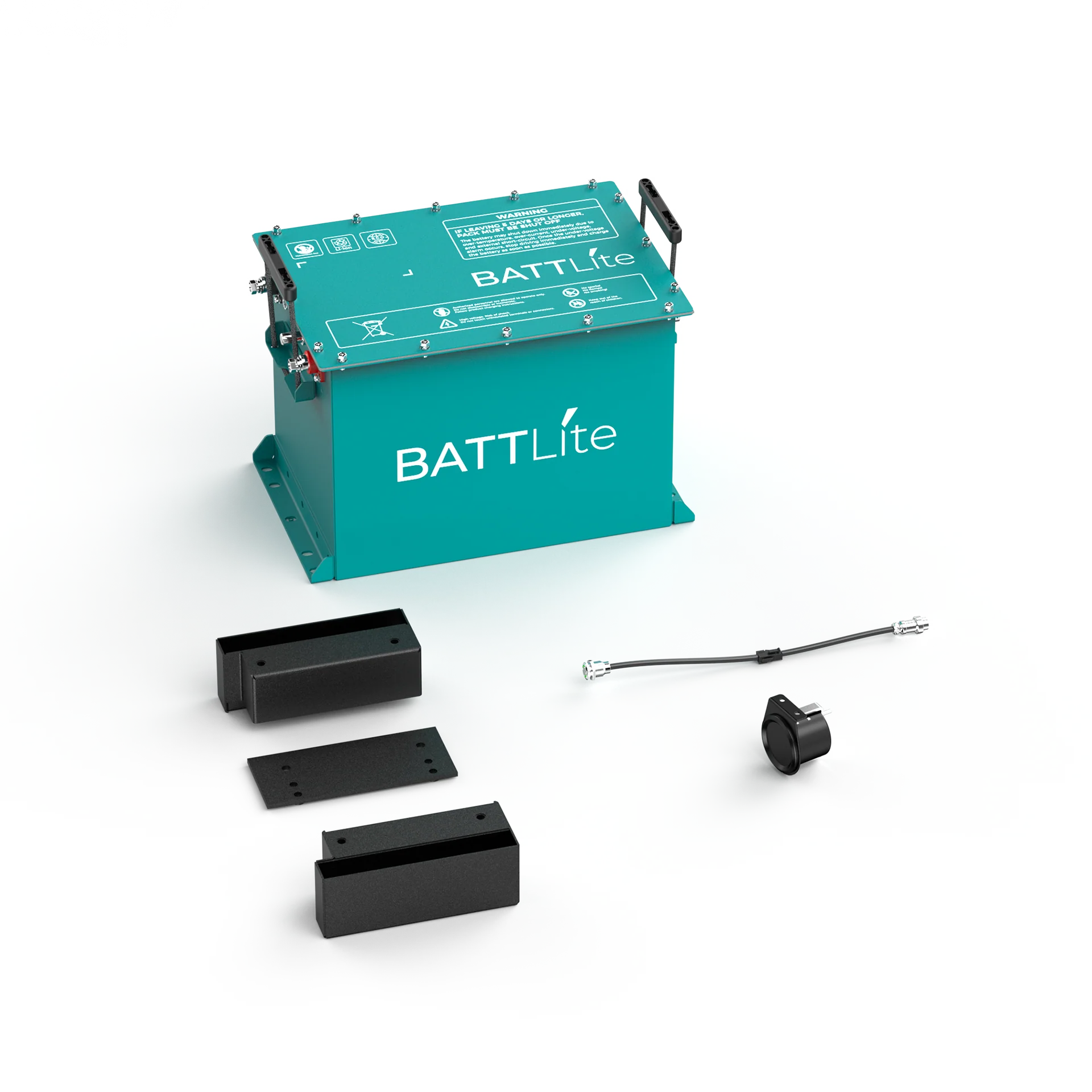 BATTLite 51.2V 100Ah Lithium Golf Cart Battery BAT5000, 5.12kwh Energy, ＞4,000 Cycle Life