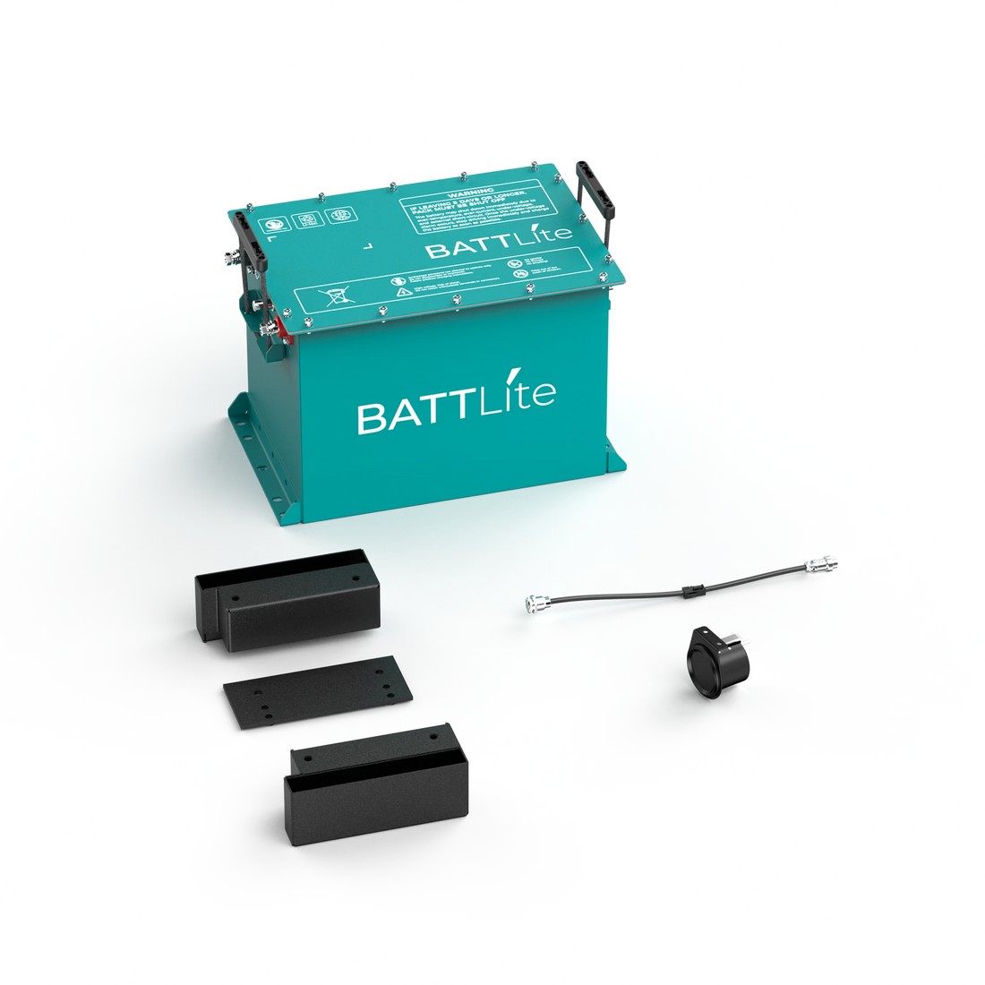 BATTLite 51.2V 100Ah Lithium Golf Cart Battery BAT5000, 5.12kwh Energy, ＞4,000 Cycle Life