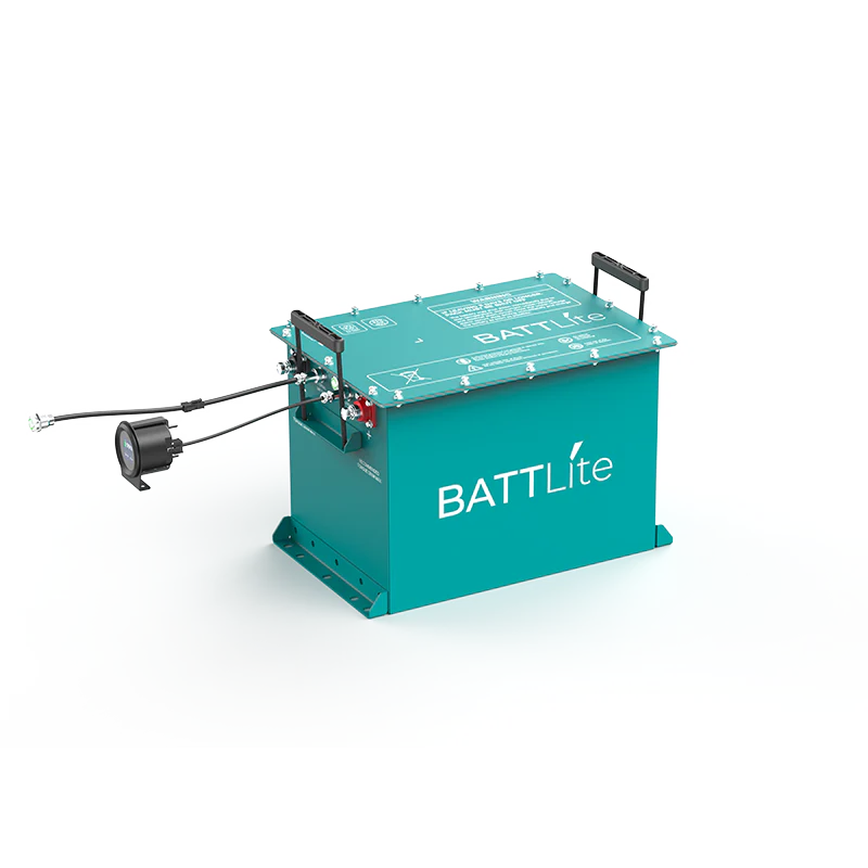 BATTLite 51.2V 100Ah Lithium Golf Cart Battery BAT5000, 5.12kwh Energy, ＞4,000 Cycle Life